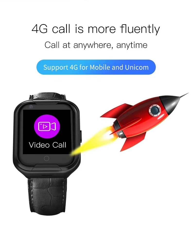 Новые смарт-часы 4G Elder, Смарт-часы для пожилых людей, часы с gps треком, часы с функцией голосового чата, SOS, падающий будильник, PK D99 D100