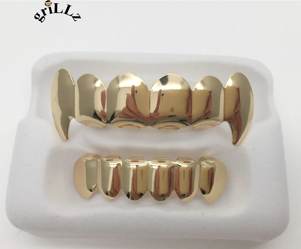 Набор ювелирных изделий Grillz подходит для хип хопа зубцов туши гриля топа и дна|teeth