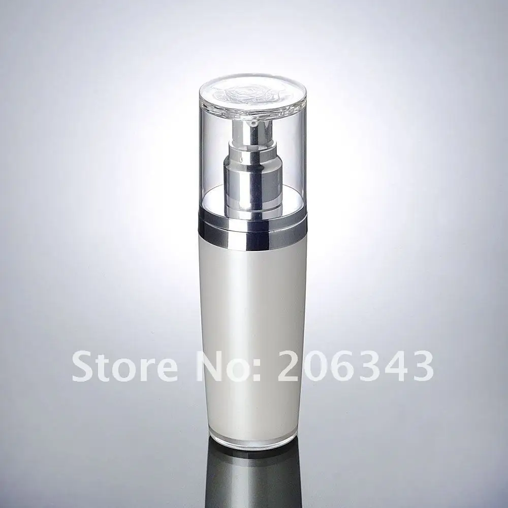 100 мл груша белый насос бутылка для лосьона с крышкой в форме цветка | Красота и