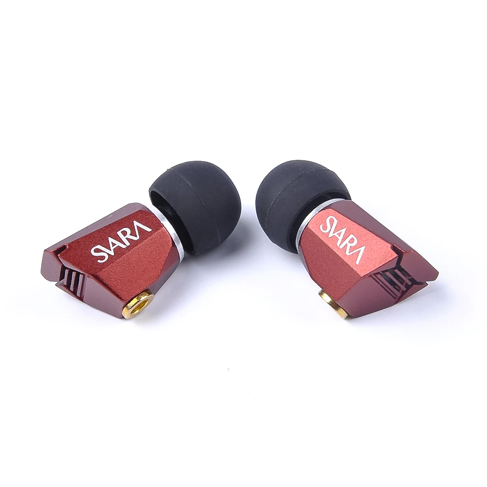 2017 НОВЕЙШИЕ Наушники Svara RED IN EAR Svara-L динамические наушники HIFI монитор с