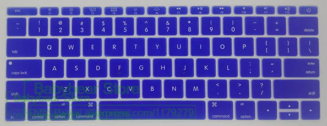 dark blue Силиконовая Защитная крышка клавиатуры для MacBook Pro A1708 для Mac Book Pro 13 дюймов A 1708 A1708 A2159(без сенсорной панели - Цвет: dark blue