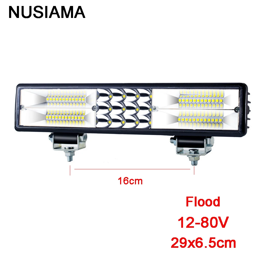 12 В 24 В Автомобильный светодиодный рабочий светильник 4x4 Led бар внедорожный прожектор Combo сигнальные огни Мотоцикл Грузовик ATV аксессуары противотуманная фара