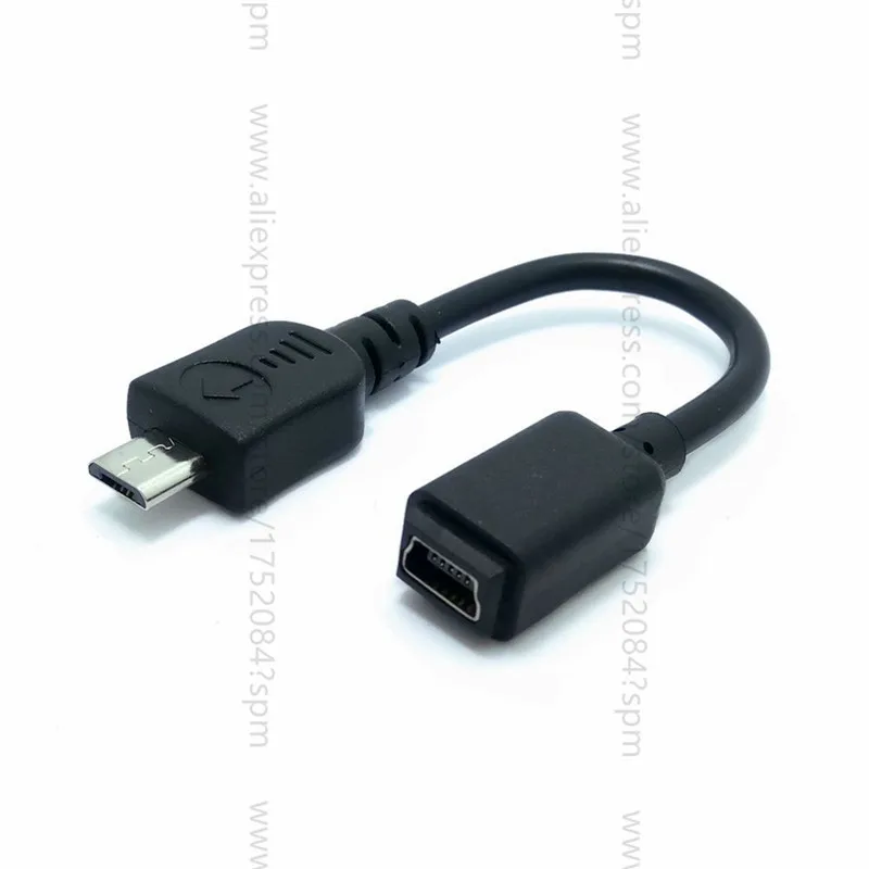 

Short Straight Mini USB Female to Micro USB Male Adapter for Mobile phones and tablet A