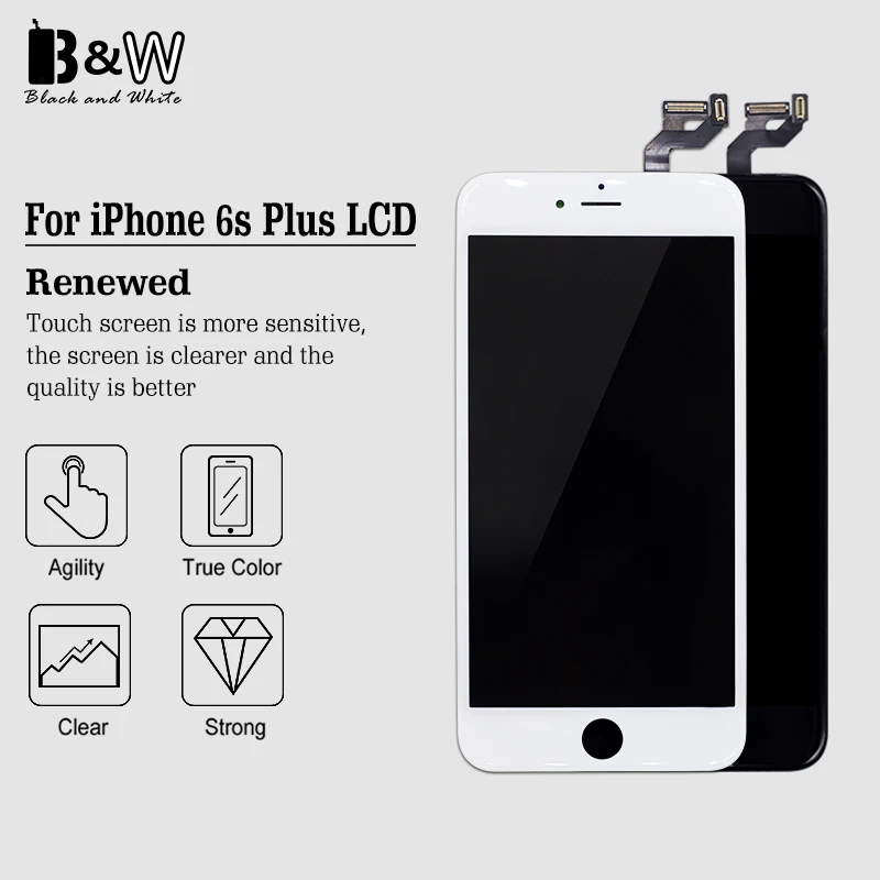 3 шт./лот 100% класс AAA + 5 Замена для iPhone 6s plus LCD с дигитайзером в сборе 3D сенсорным