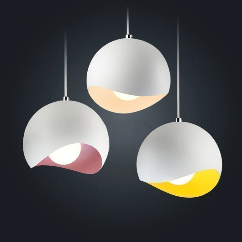 Современный подвесной светильник с северным дизайном освещения S001 для столовой, кухни светильники LED E27 лампа алюминиевый подвесной светильник.