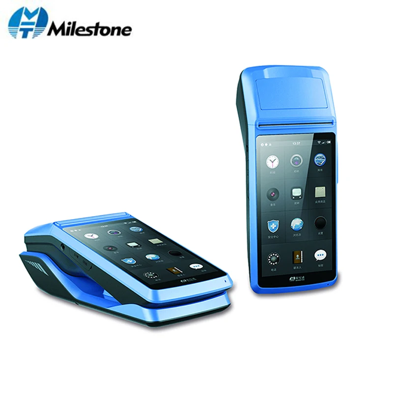 Пос терминал принтер чековый сенсорный экран Bluetooth WIFI GPRS POS машина USB SIM