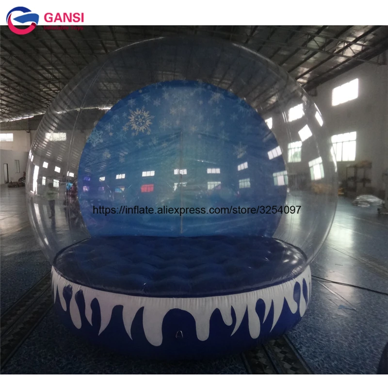 Guangdong 3m diameter inflatable snow globe photo booth with customized background wholesale show ball for event | Игрушки и хобби