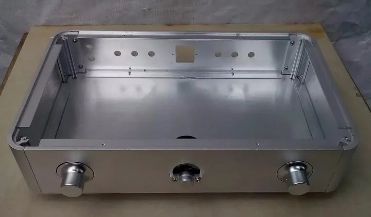 RCKJ чехол Amp ламповое Шасси корпуса усилителя алюминиевое шасси diy ламповое шасси усилителя