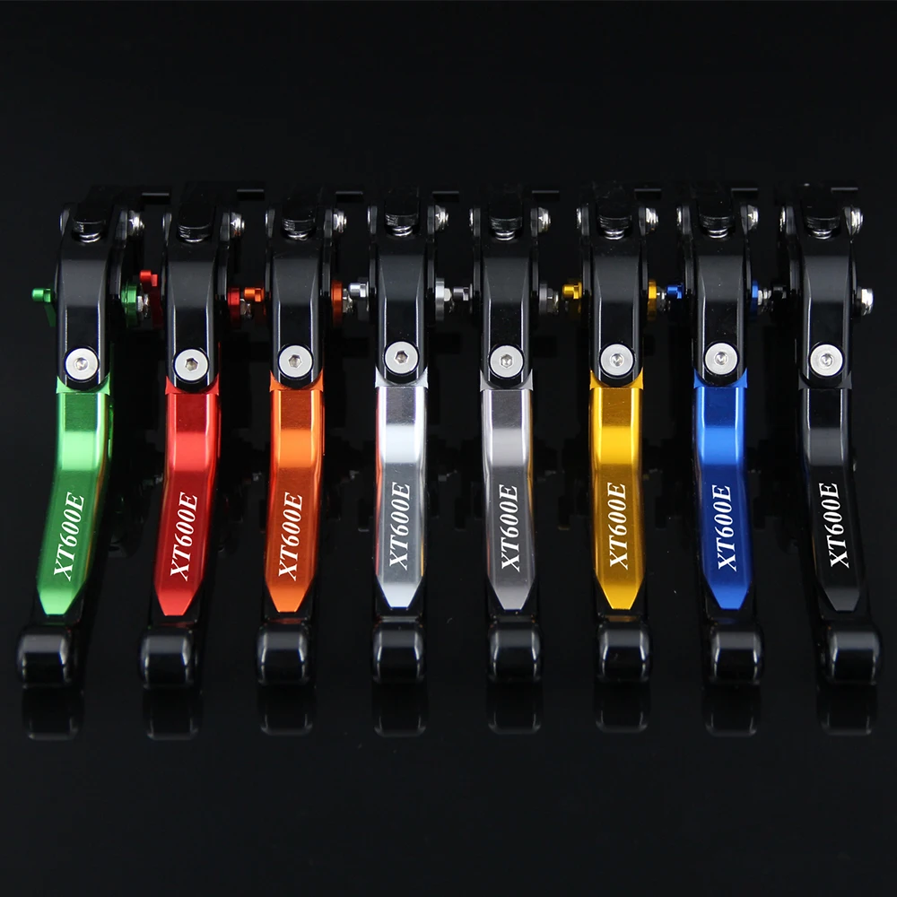 

For Yamaha XT600E XT 600E 1998-2003 1999 2000 2001 2002 Full Black Motorcycle Accessories CNC Adjustable Brake Clutch Lever