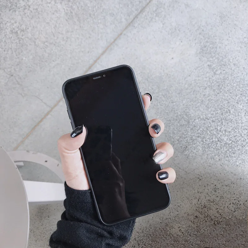 Модный чехол для телефона с надписью iPhone XS Max XR X iphone 6 6s 7 8 plus задняя крышка в стиле