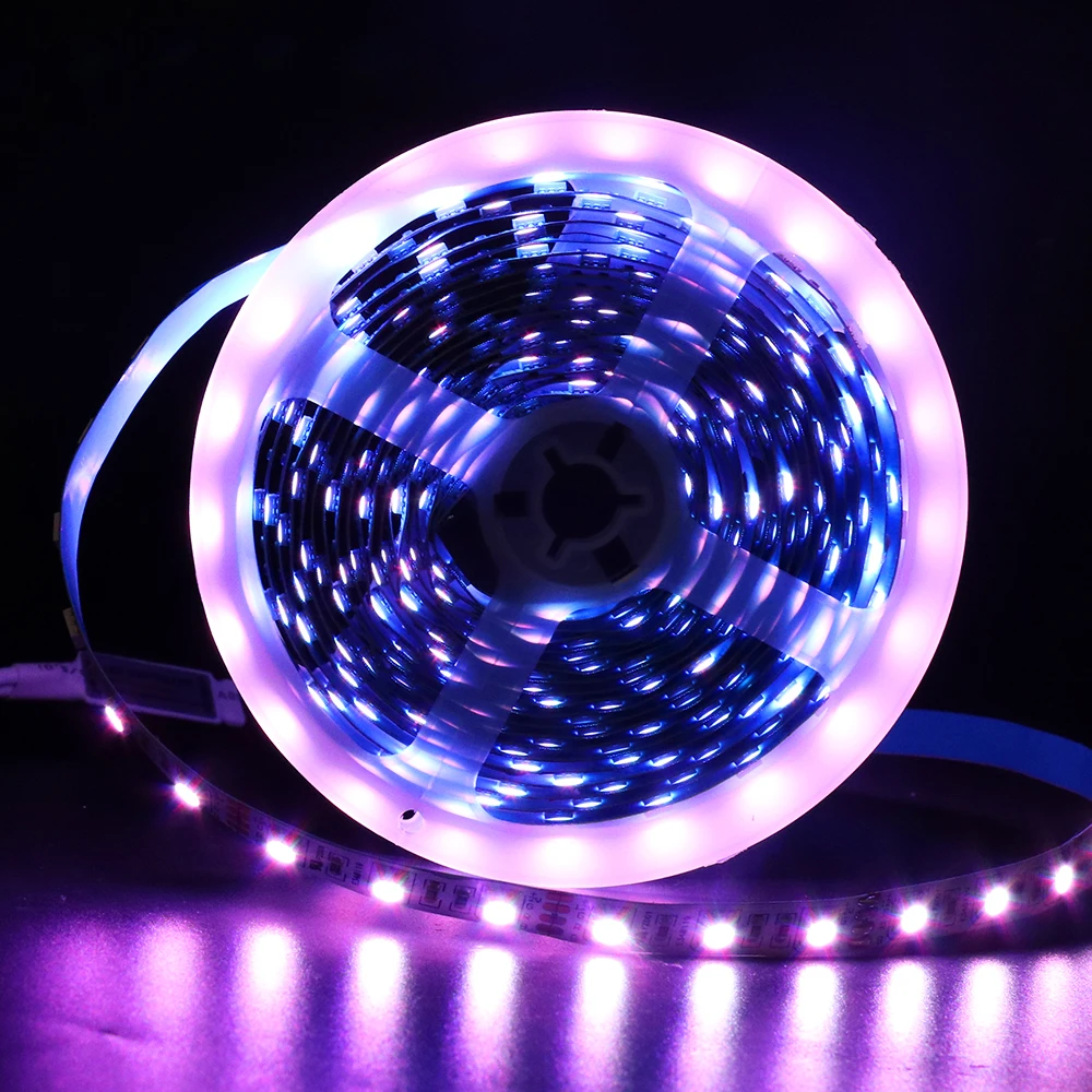 5050 светодиодный полосы света DC 12V натуральный белый/теплый белый/RGB 60