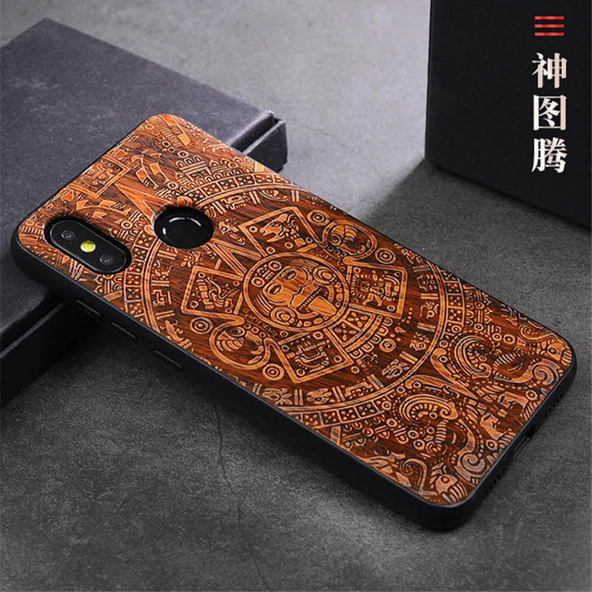 Чехол для Xiaomi Mi 8 SE Оригинальный чехол Boogic из натурального дерева mi8 se