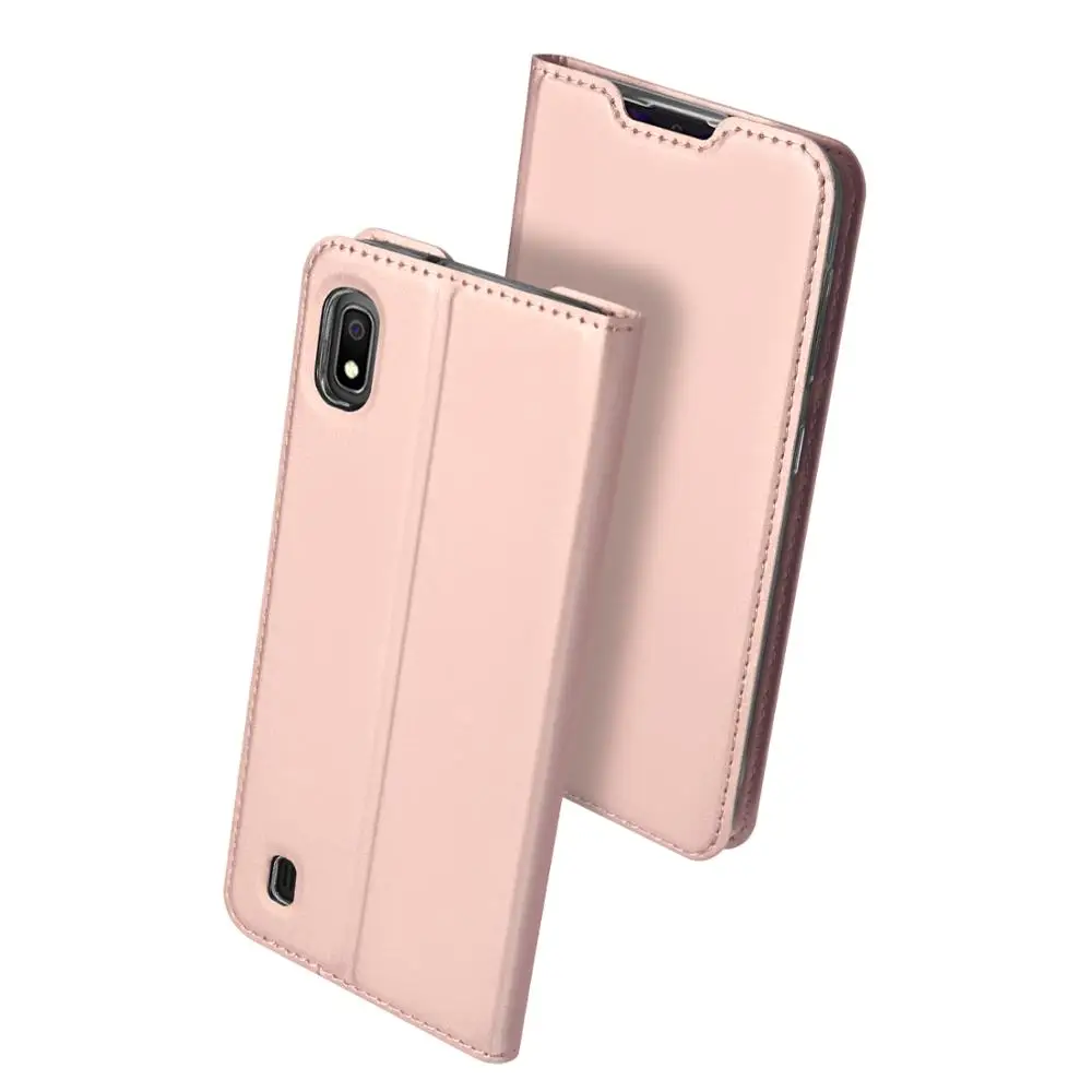 Для Samsung Galaxy A10 A30 A20 A40 A50 A70 чехол для телефона модный кожаный PU Мягкий край стенд