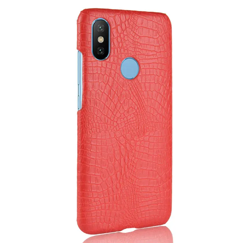 Xiaomi Mi A2 Lite чехол MiA2 Роскошный из искусственной кожи для телефона глобальная