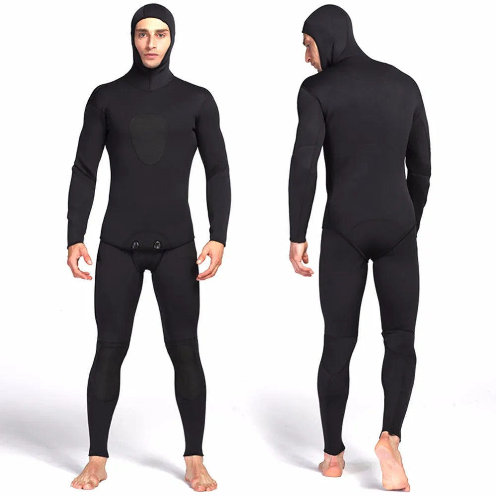 Мужской водонепроницаемый неопреновый гидрокостюм Mounchain 3 мм комплект из двух