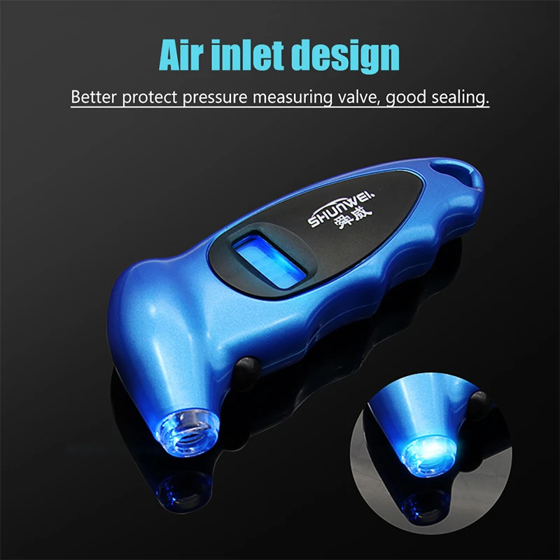 ZD 1X Автомобильный цифровой манометр для шин Высокоточный дисплей BMW e46 e39 e90 Skoda rapid
