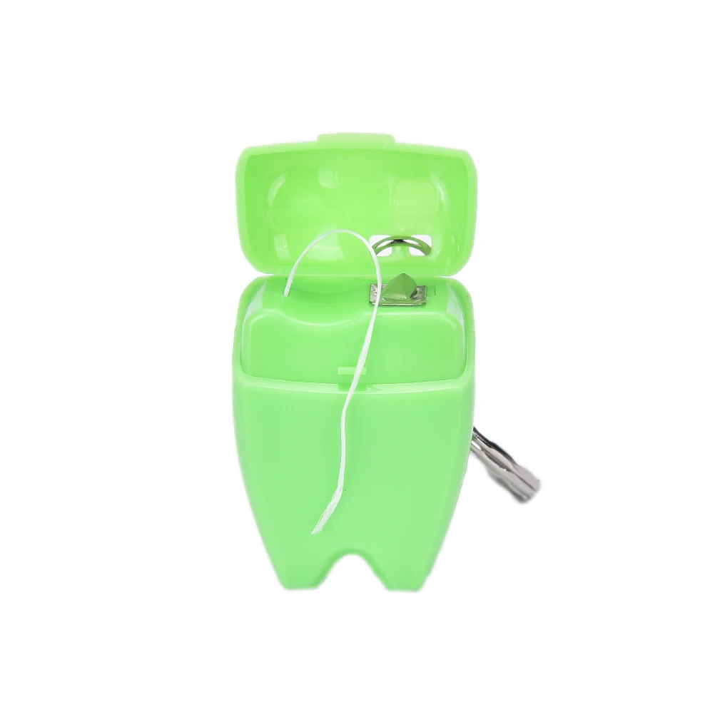 Портативный мини брелок для чистки зубов 15 м|dental floss|teeth cleaningteeth floss |