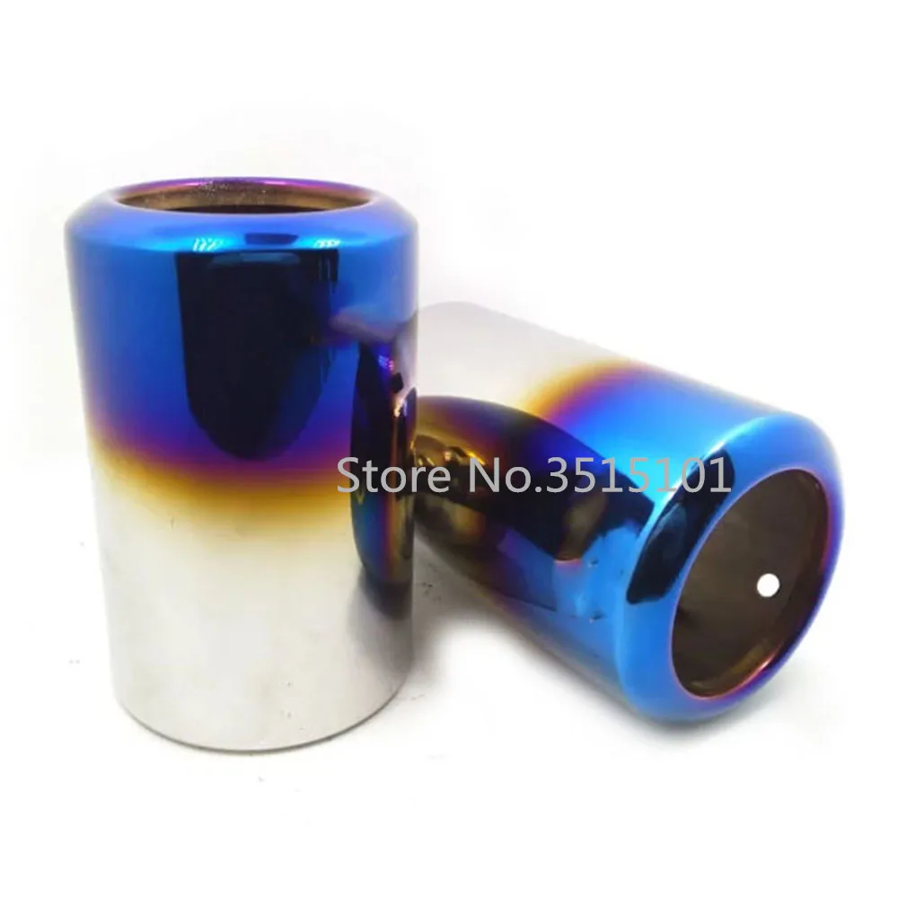 

Car Styling Stainless Steel Cover Muffler Pipe Outlet Dedicate Exhaust Tip Tail 2pcs For Ford Kuga Escape 2013 2014 2015 2016