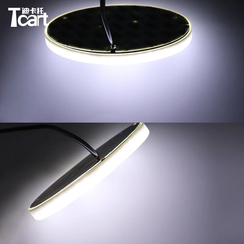 Tcart 4D автомобильная светодиодная эмблема светильник красные синие белый для Toyota