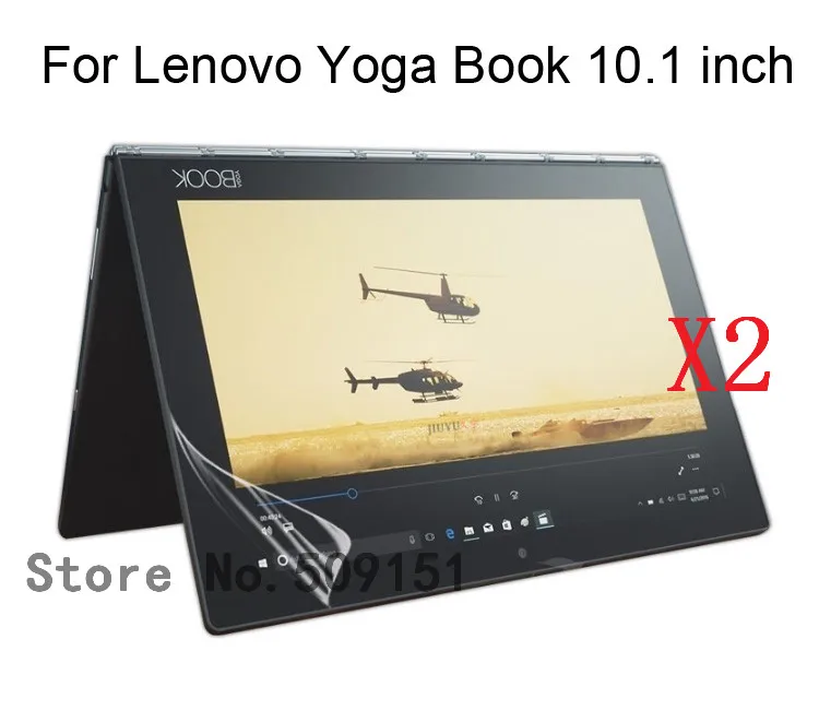 2 шт./лот устойчивая к царапинам прозрачная HD пленка для Lenovo Yoga Book 10 1 дюйма планшет