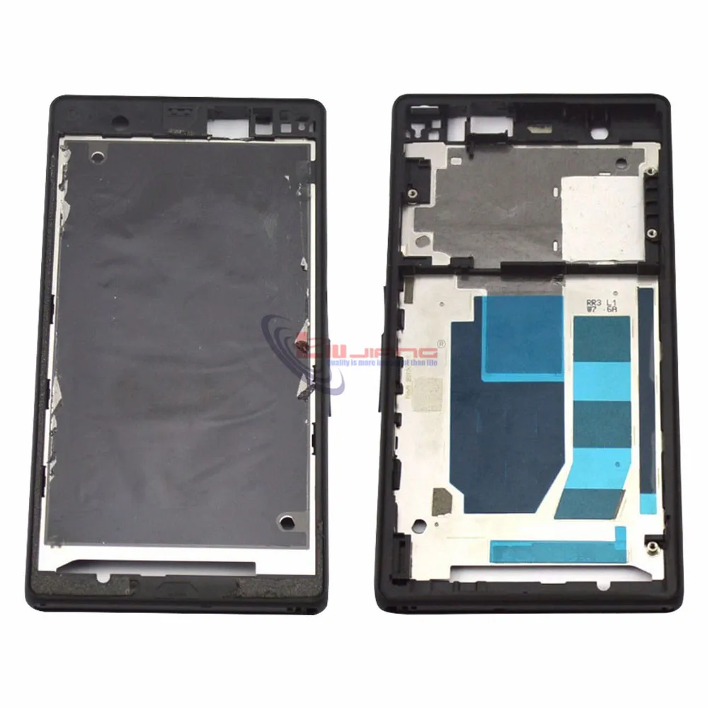 Новая передняя средняя рамка для Sony Z L36H LT36 C6603 C6602 Передняя корпуса в сборе с