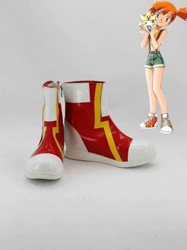 Обувь для косплея Покемон Мисти Ботинки взрослых Женские вечерние ботинки