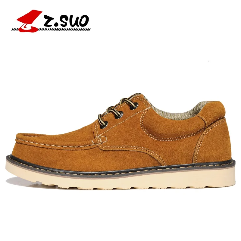 Z. суо Полный замши мужской обуви удобные мужчины повседневная обувь мода для