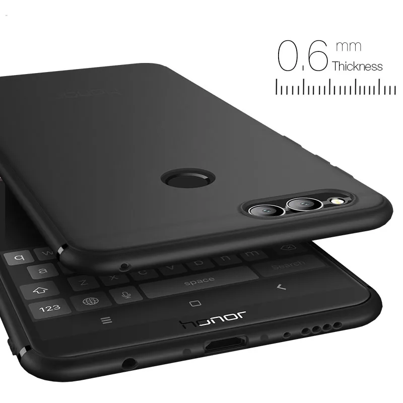 Матовый ТПУ чехол для Huawei Y6 Prime 2018 Y5 P20 P10 Plus Mate 10 Lite Honor 9 7C 7A Pro 7X 8X P Smart мягкие