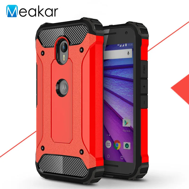 Противоударный чехол для телефона 5.0For Moto G3 Motorola G 3Rd Gen XT1541 XT1542 XT1543 задняя крышка