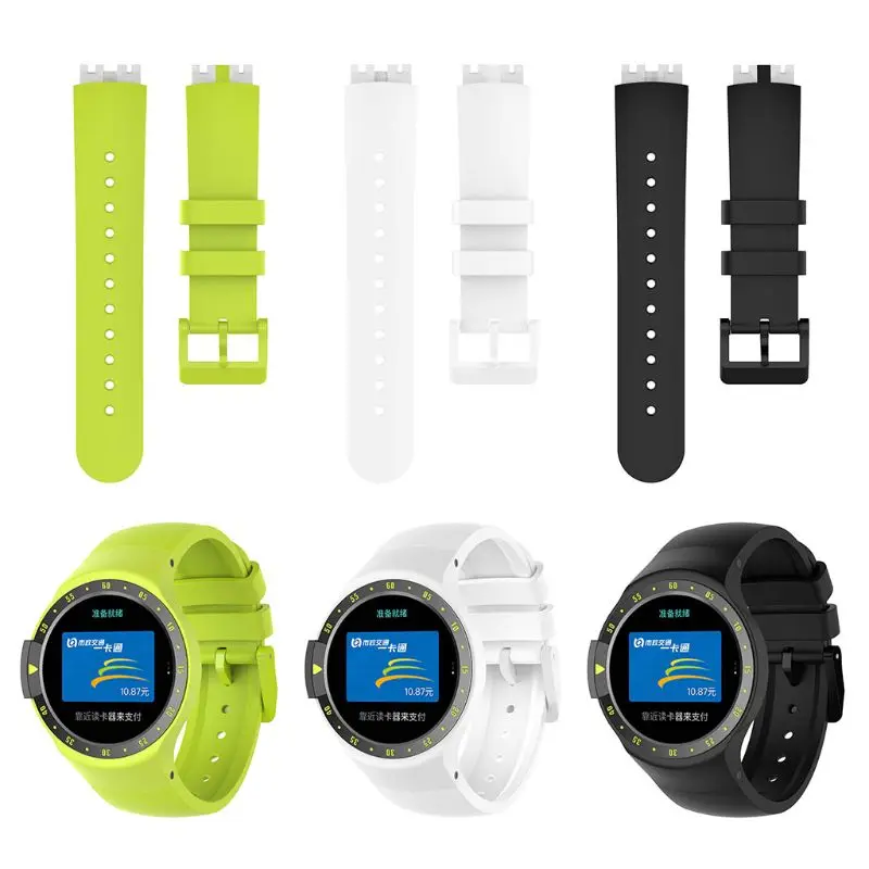Силиконовый сменный ремешок для часов 1 комплект браслет Ticwatch S Smartwatch