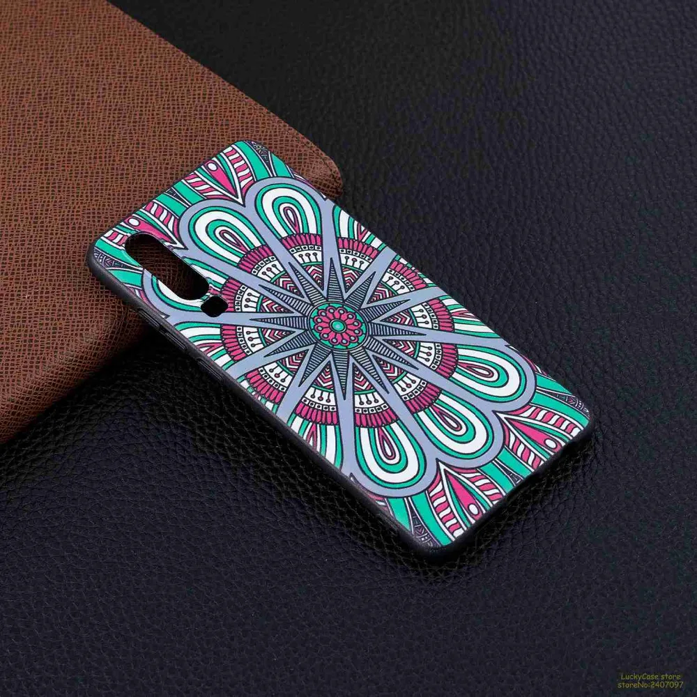 3D из ТПУ с цветным рельефным рисунком силиконовый чехол для телефона huawei P30 PRO/P30