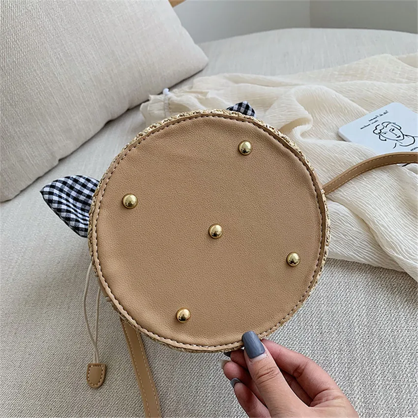 TOYOOSKY Summer Straw Bags for Women Beach Handbag Personality Crossbody Bag Lady Vintage Handmade Knit Fashion Shoulder | Багаж и сумки
