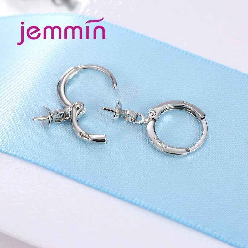 Серьги-кольца женские серебристые 1 пара | Украшения и аксессуары