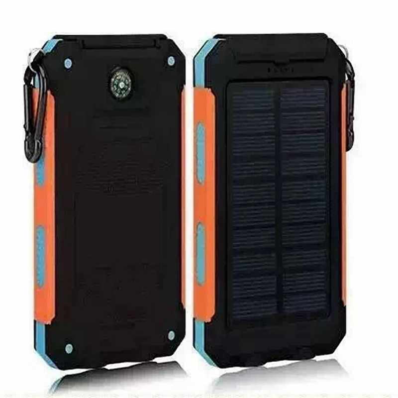 Портативный внешний аккумулятор LiitoKala на солнечной батарее 20000 мАч для Xiaomi 2 Iphone