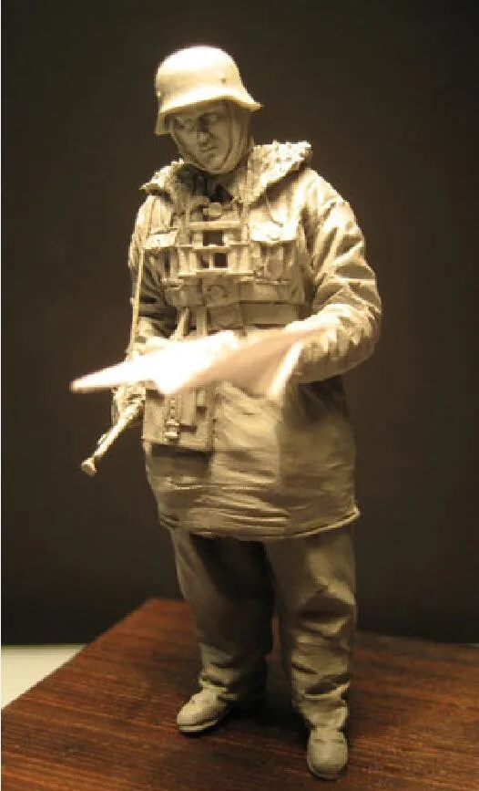 1/35 каучуковая фигурка модель комплект Unassambled Неокрашенная 00188 | Игрушки и хобби