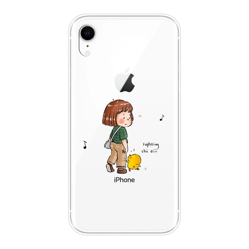 Силиконовый мягкий чехол для Apple iPhone X XR XS MAX 8 7 6 S S|Бамперы| |