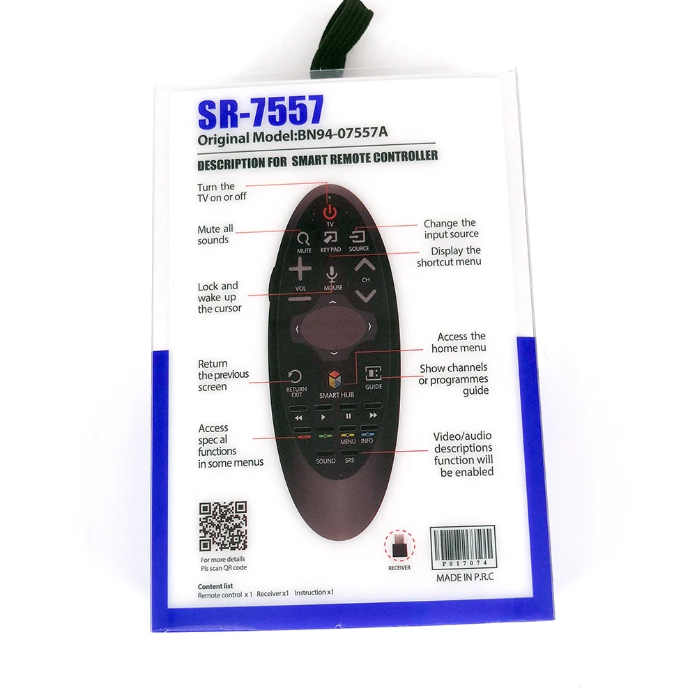Новый пульт дистанционного управления BN94 07557A Smart Hub для Samsung TV BN59 01181D 01182D 01184D 01185D