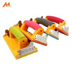 Держатель наждачной бумаги ручной шлифовальный станок 9x11 дюймов с 2 листами наждачной бумаги с мягкой ручкой для шлифовки древесины и гипсокартона