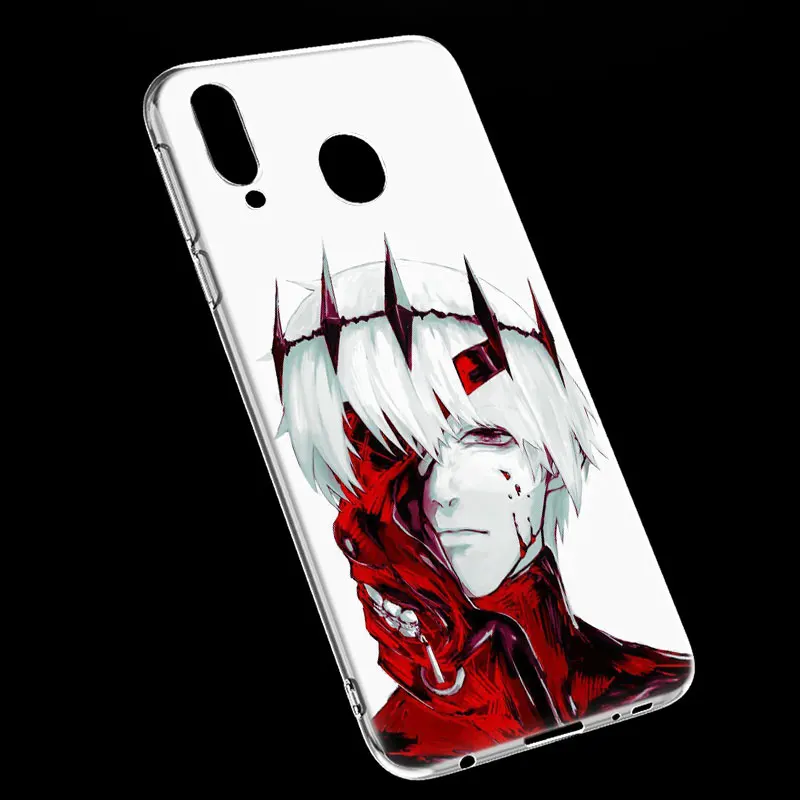 Лидер продаж японское аниме «Tokyo Ghoul силиконовый чехол для samsung Galaxy A80 A70 A60 A50 A40 A40S A30 A20E A2CORE M40 Примечание 10 плюс 9 8 5