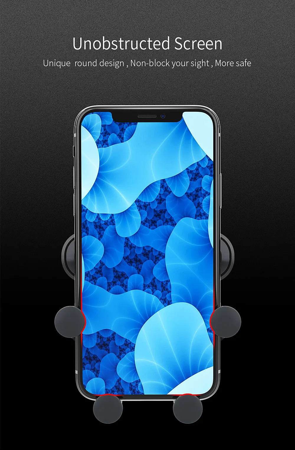 Универсальный автомобильный держатель для телефона, подходит для iphone, samsung, Xiaomi, Redmi, huawei, Автомобильный кронштейн