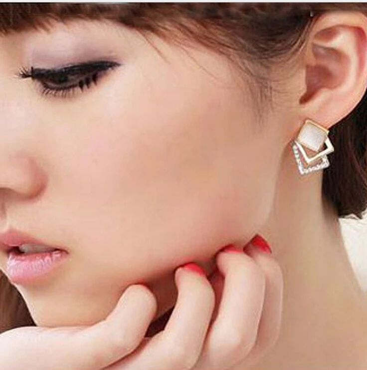 Оптом покрытые Новые Стильные корейские темпераментные OL модные сверкающие