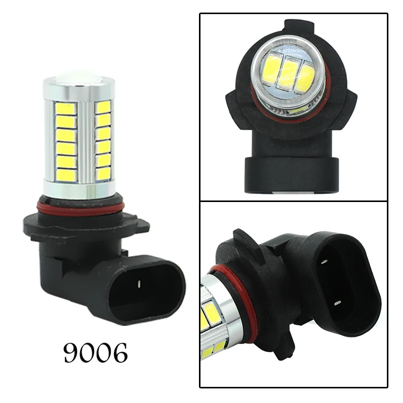 2 шт. автомобисветодиодный светодиодные лампы H7 H11 H8 H9 HB4 HB3 33 SMD 5730 6000