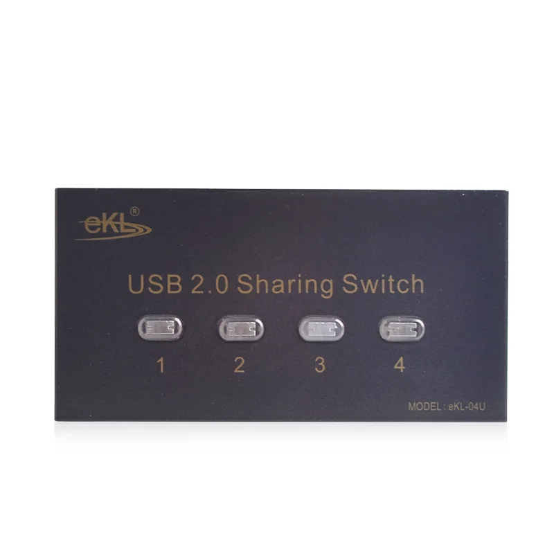2 порта 4 USB 0 совместное использование переключатель адаптер Коробка для ПК