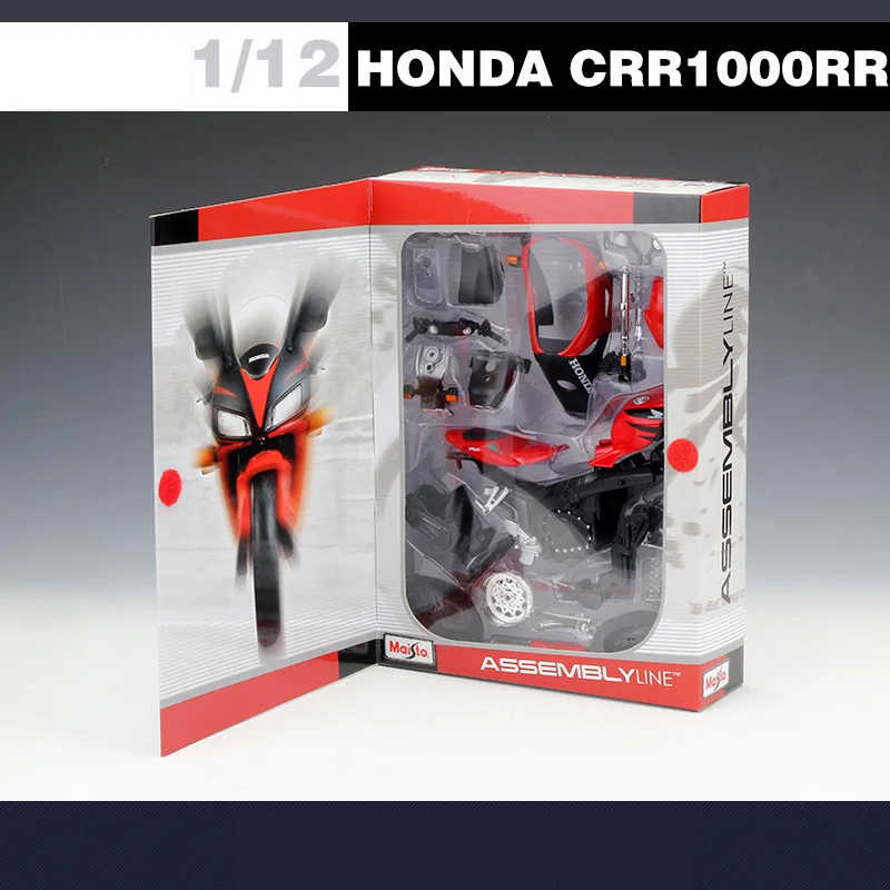 Мотоциклетная игрушка Maisto 1:12 модель CBR 1000RR самодельный двигатель в сборе детские