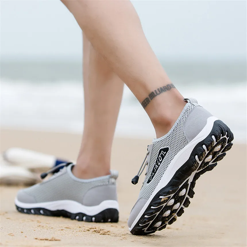 QIYHONG Spring Summer Men Casual Shoes Slip-On Style Fashion Sneakers Breathable Man Hot Sales 2018 | Обувь