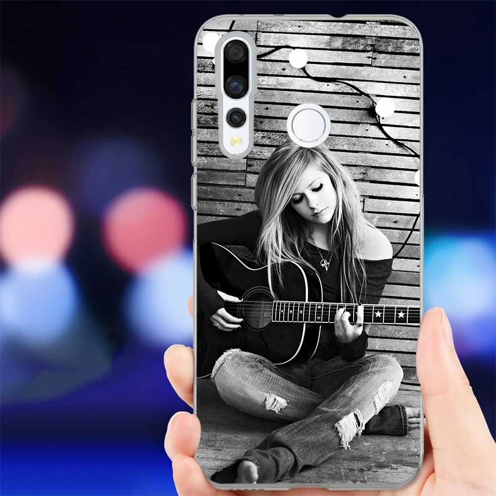 Мягкий силиконовый чехол для телефона IYICAO Avril Lavigne Huawei Mate 10 20 Lite Pro Nova 2 2i 3 3i 4 TPU |
