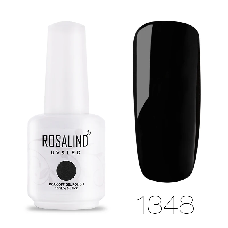 RH1348 ROSALIND Gel 1S 15ml Gel Nail Polish New 60 Beautiful Colors Designed Nail Art Design Manicure UV Soak Off Primer Gel Varnishes - Цвет: RH1348