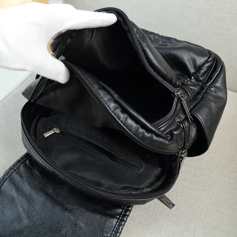 Kanken защита от кражи рюкзак дорожная сумка кожаный Mochila женские роскошные