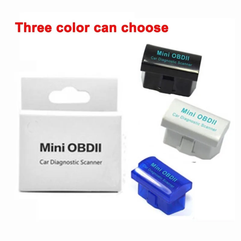 Супер Мини ELM327 Bluetooth OBD/OBD2 последняя версия V2.1 MINI OBDII ELM 327 для Android Torque/ПК Розничная