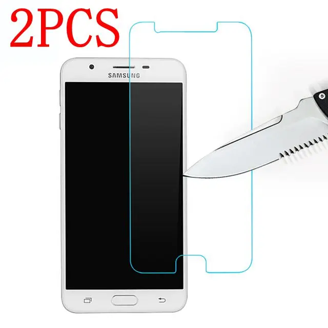 Закаленное стекло для Samsung Galaxy ON7 2016 Защитная пленка экрана 2 шт.|Защитные стёкла и